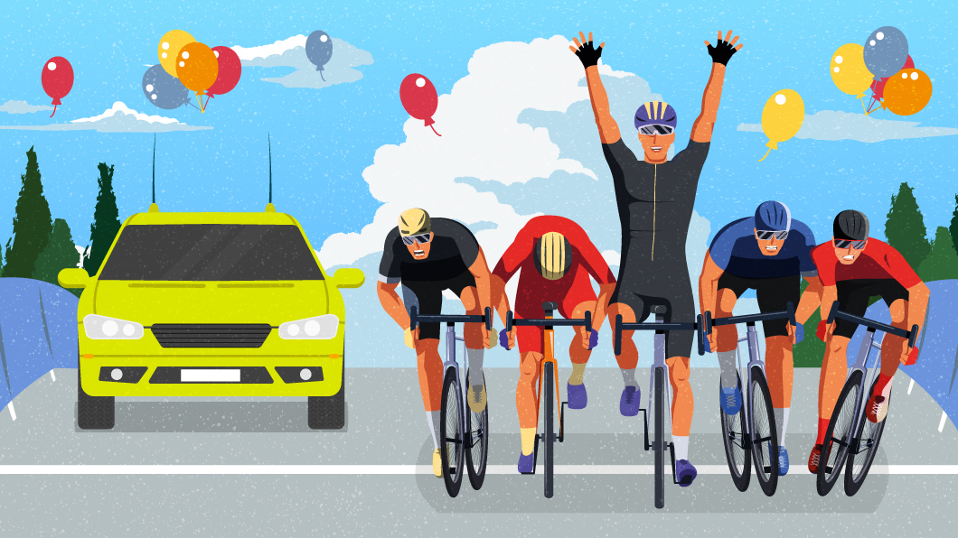 自転車レースと無線　勝敗を分ける無線の一言